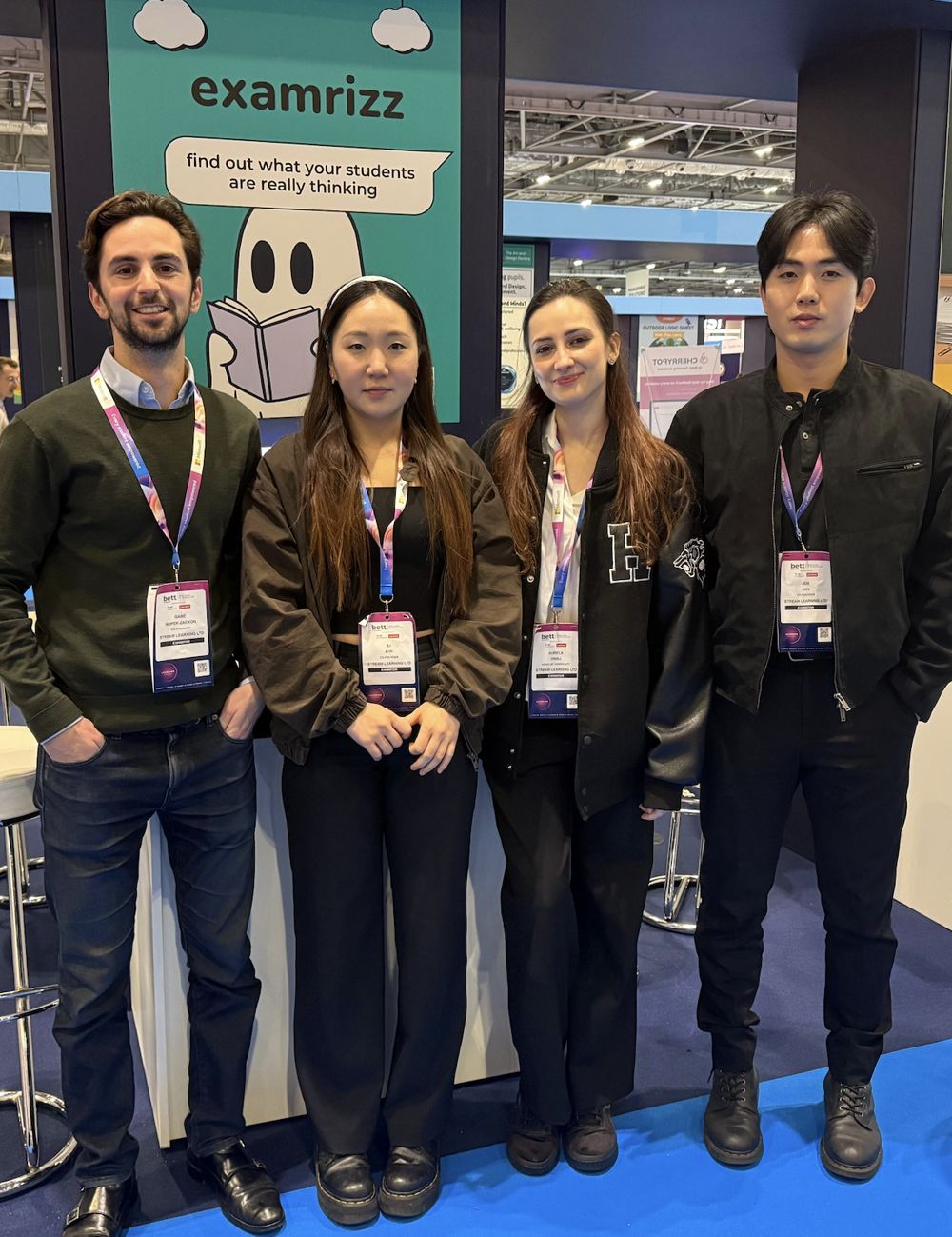 The Stream Learning team exhibiting at BETT, London, January 2026